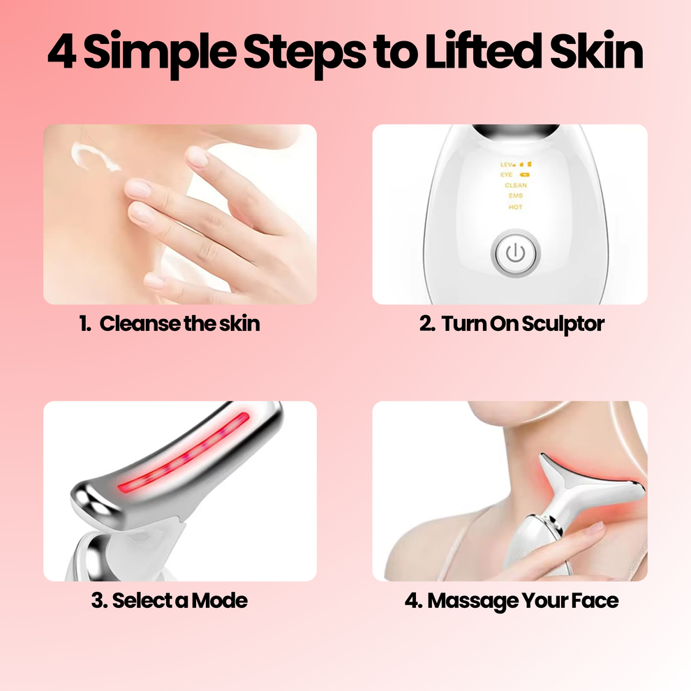 Sorose 7 in 1 EMS LED Facial Sculptor