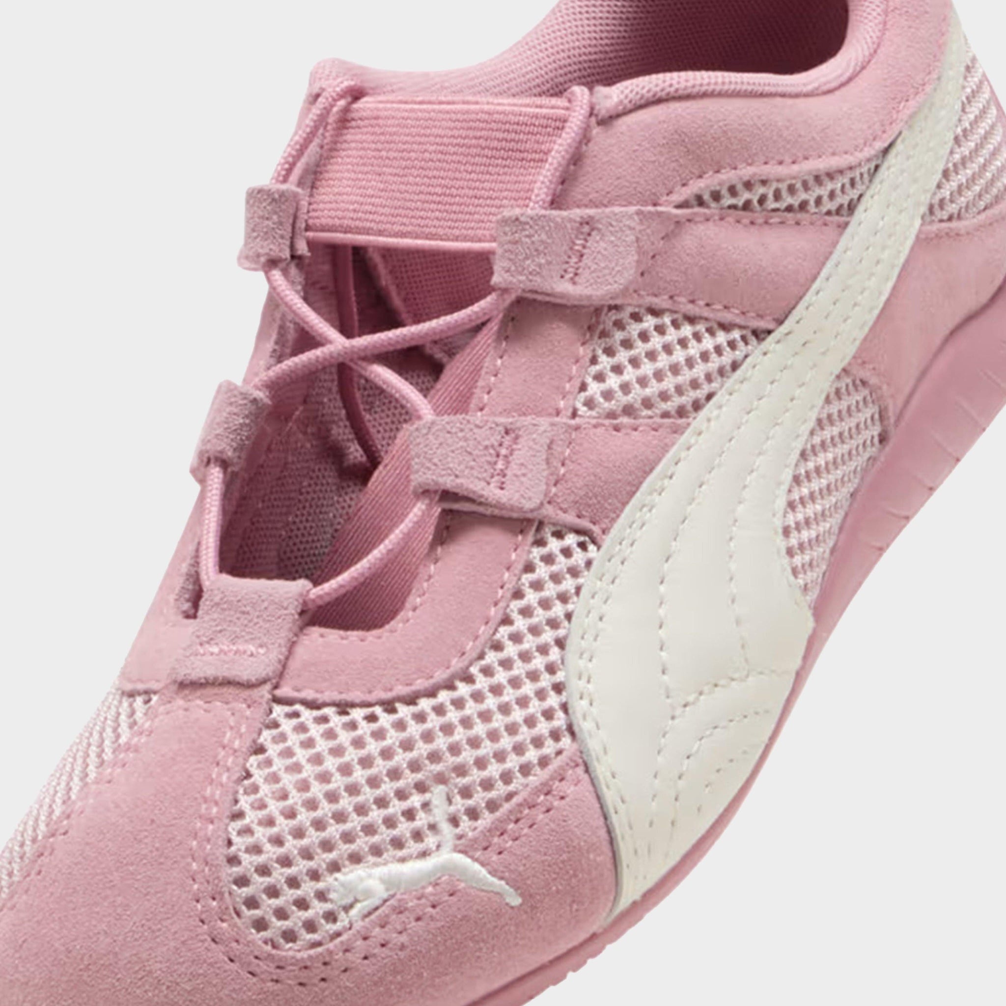 SUEDE SNEAKERS GO (POISED PINK/WARM WHITE)