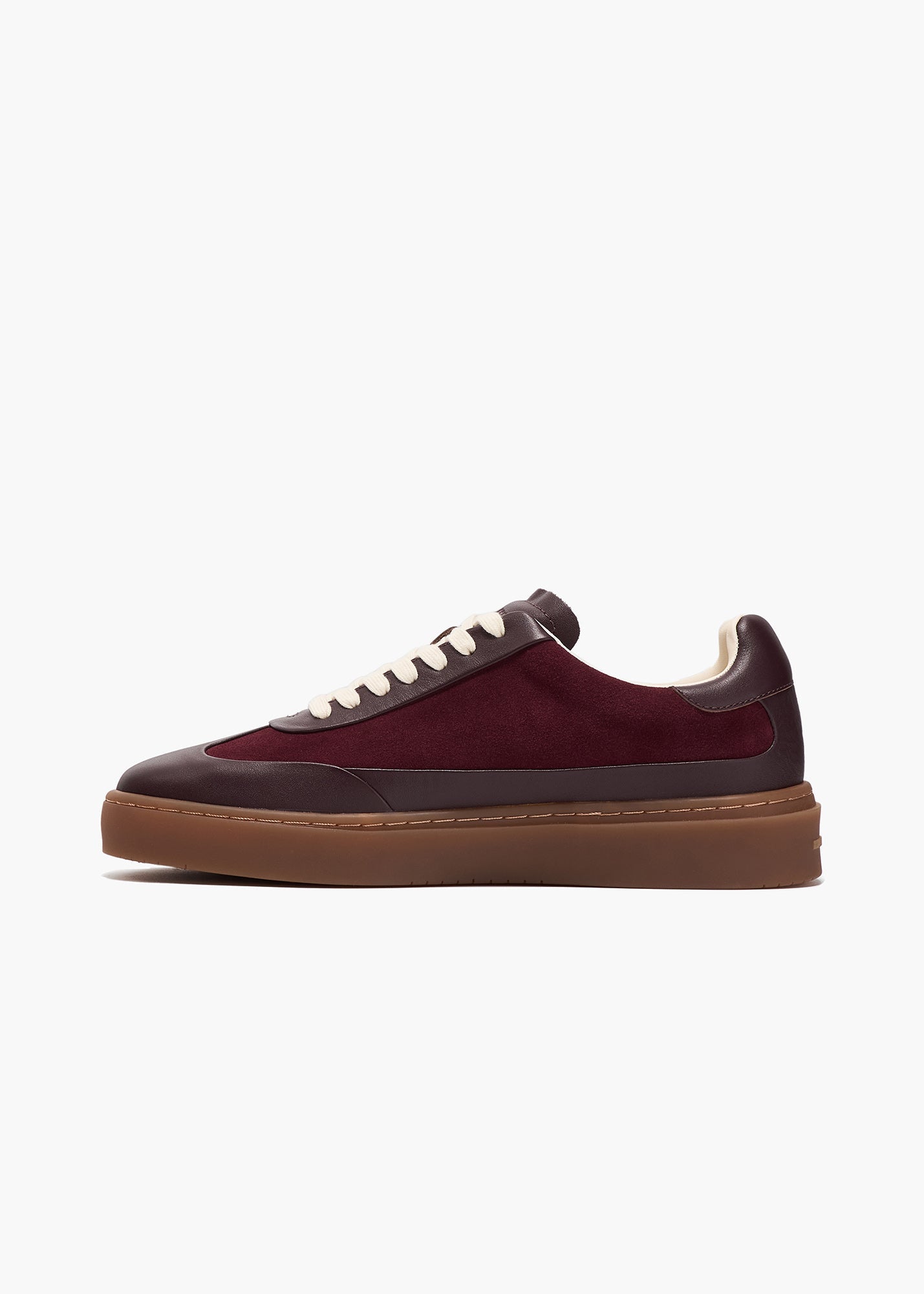 Casual Sneakers Low (Maroon)
