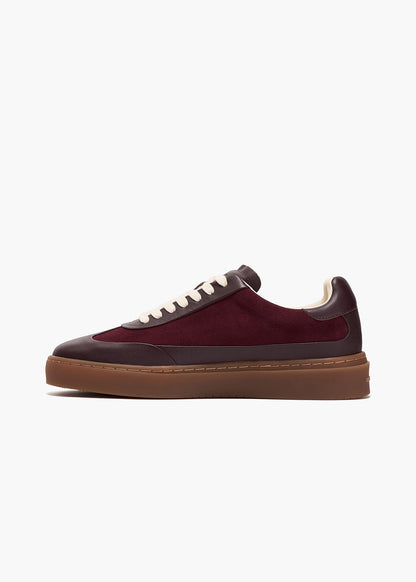 Casual Sneakers Low (Maroon)