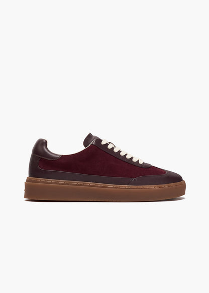 Casual Sneakers Low (Maroon)