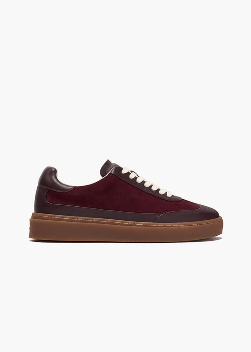 Casual Sneakers Low (Maroon)