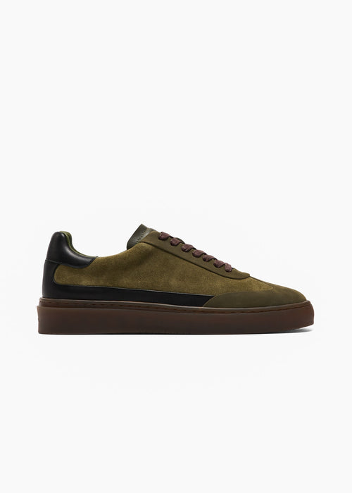 Casual Sneakers Low (Olive)