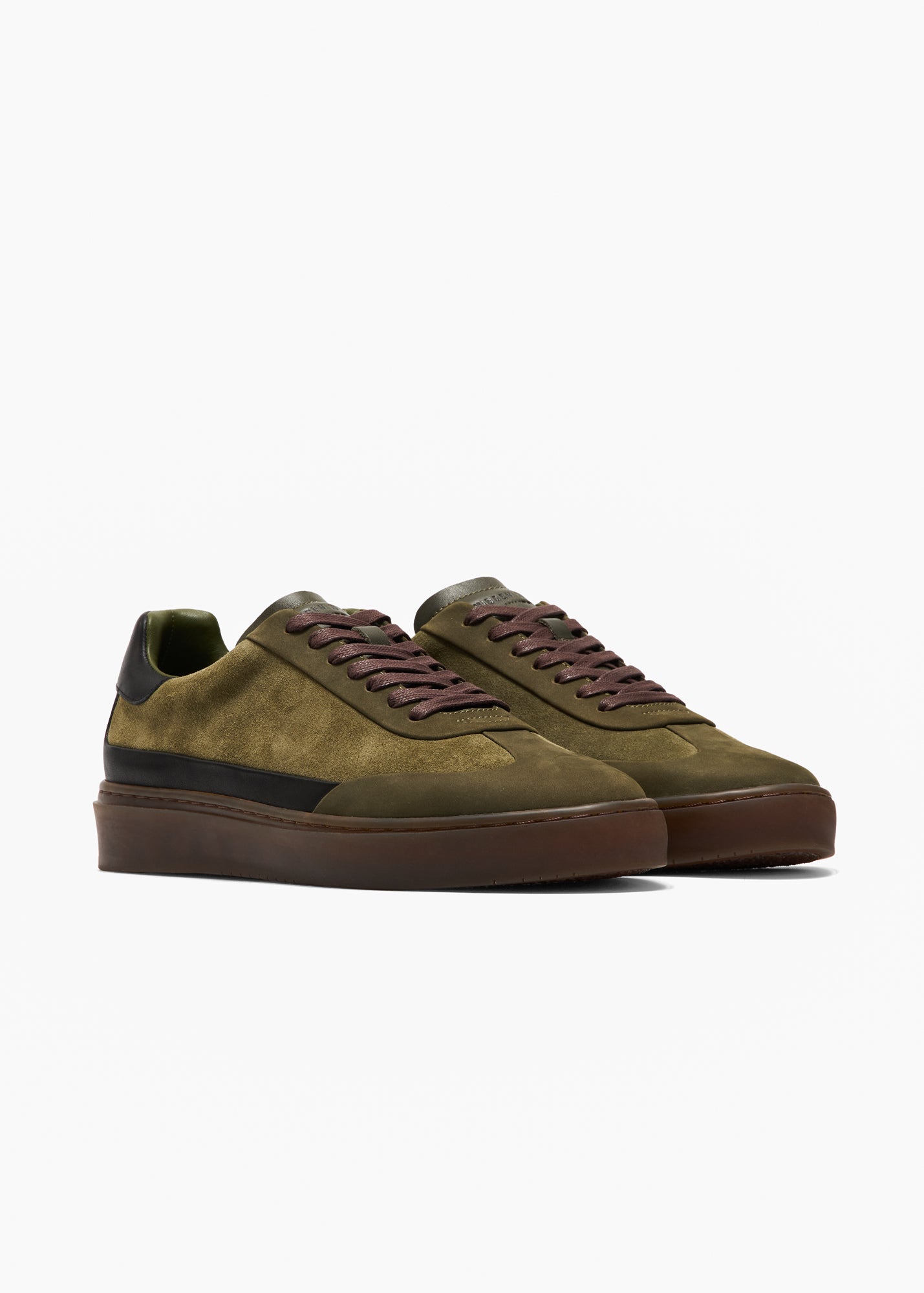 Casual Sneakers Low (Olive)