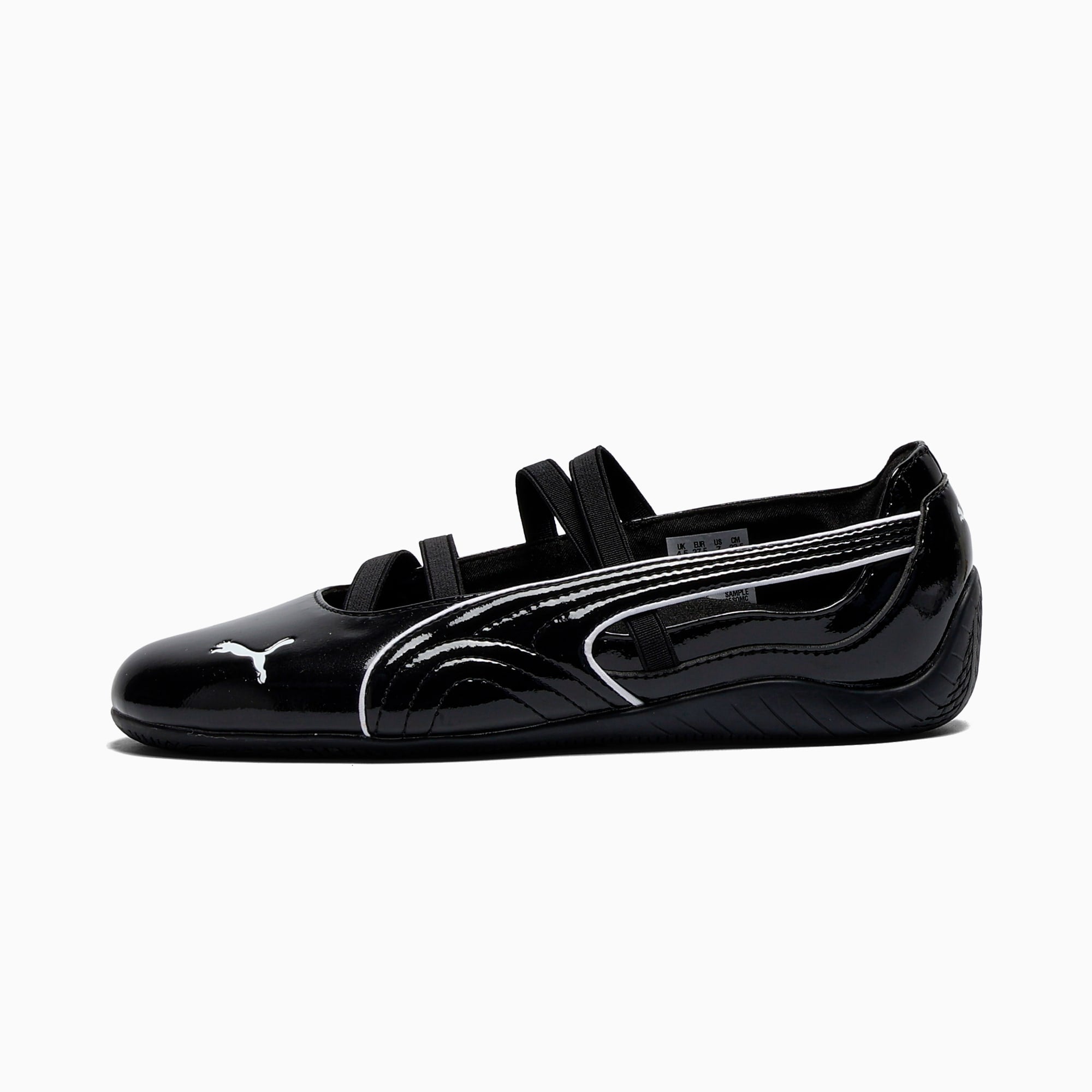 GLOSSY BALLET SNEAKERS (PUMA BLACK)