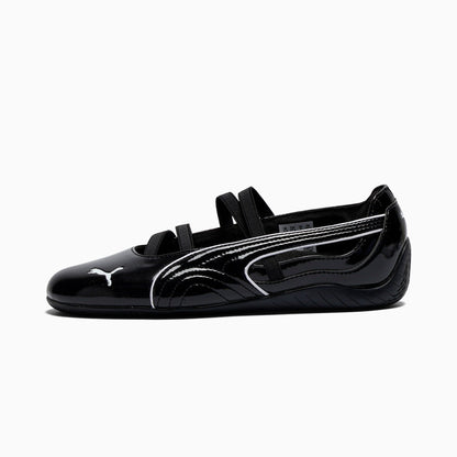 GLOSSY BALLET SNEAKERS (PUMA BLACK)