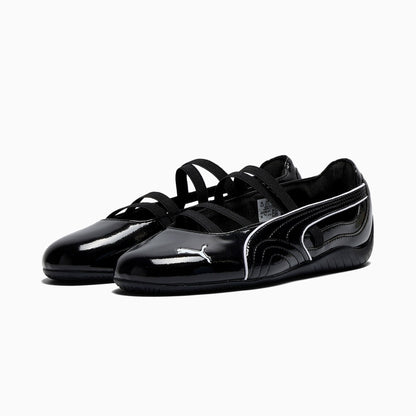 GLOSSY BALLET SNEAKERS (PUMA BLACK)