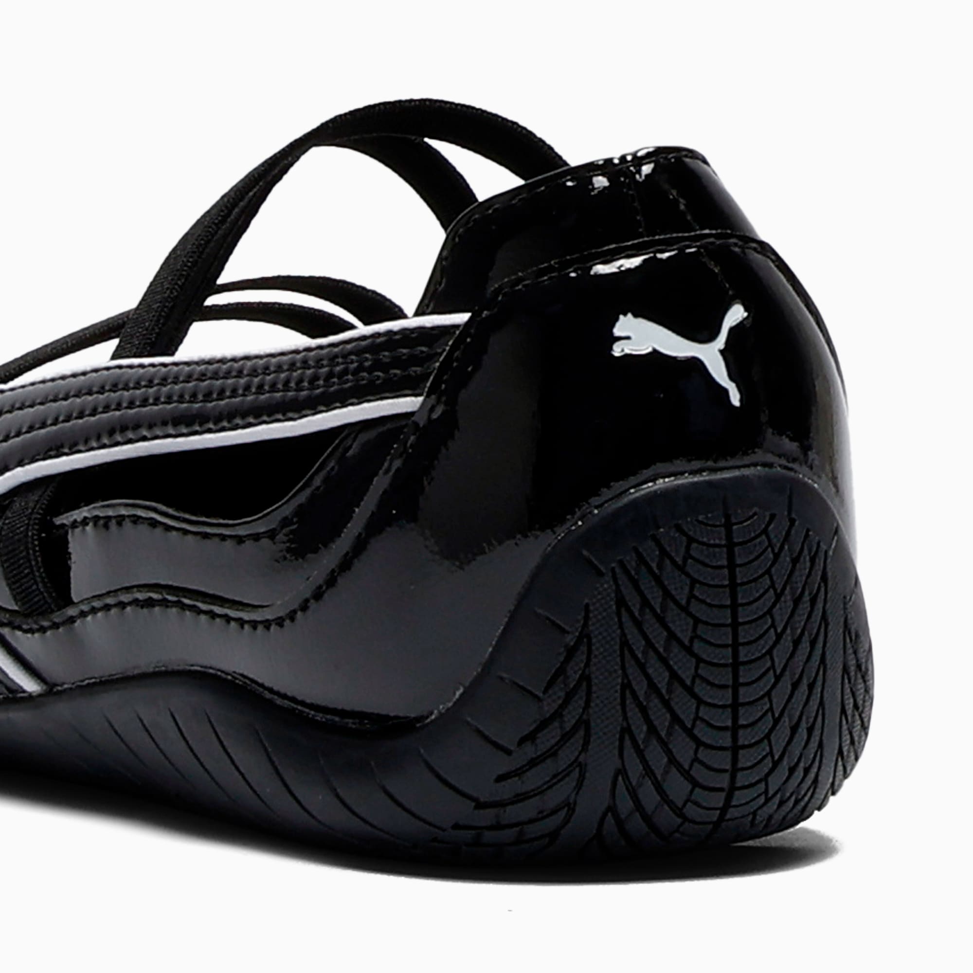 GLOSSY BALLET SNEAKERS (PUMA BLACK)