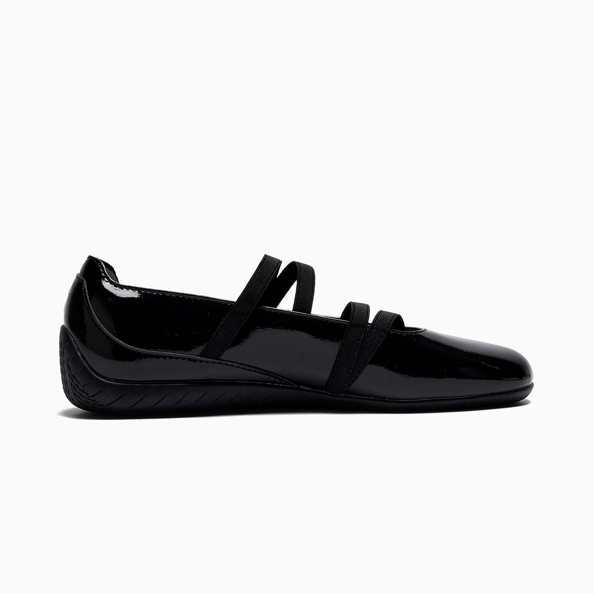 GLOSSY BALLET SNEAKERS (PUMA BLACK)