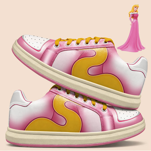 SUEDE SNEAKERS GO (POISED PINK/WARM WHITE)