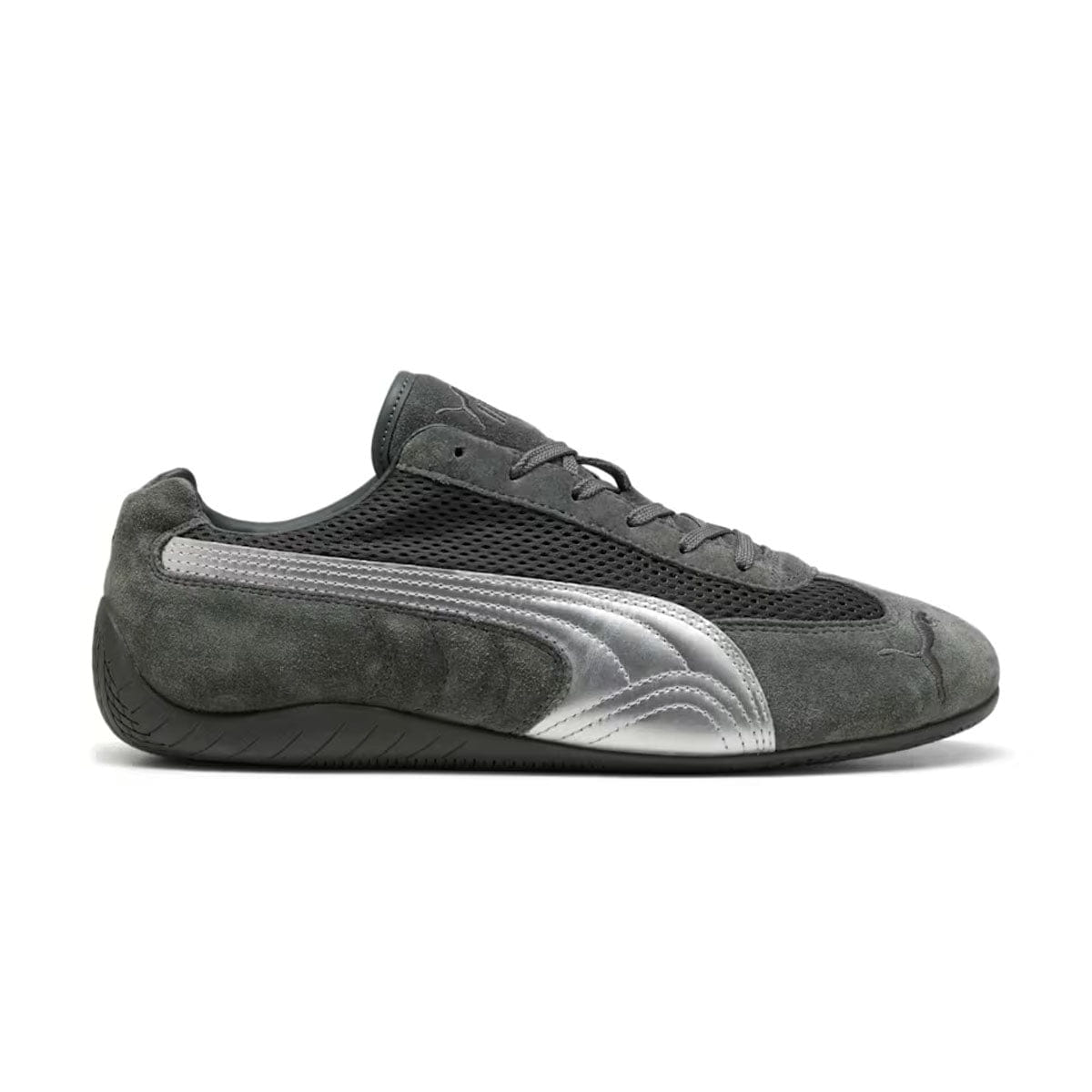 SUEDE SNEAKERS (SHADOW GREY/MATTE SILVER)