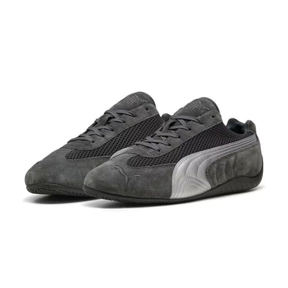 SUEDE SNEAKERS (SHADOW GREY/MATTE SILVER)