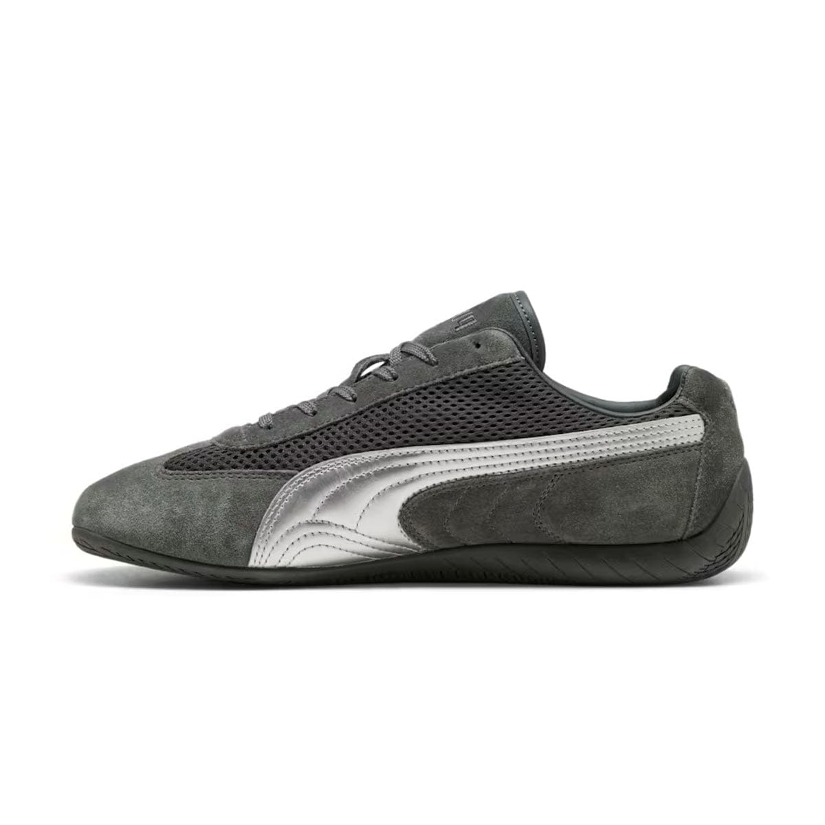 SUEDE SNEAKERS (SHADOW GREY/MATTE SILVER)