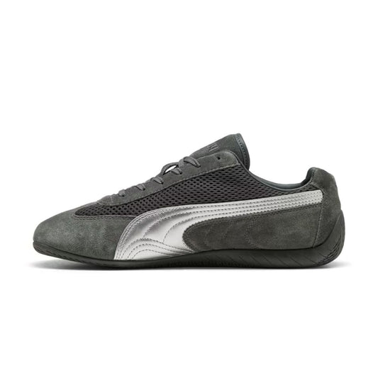 SUEDE SNEAKERS (SHADOW GREY/MATTE SILVER)