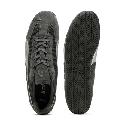 SUEDE SNEAKERS (SHADOW GREY/MATTE SILVER)