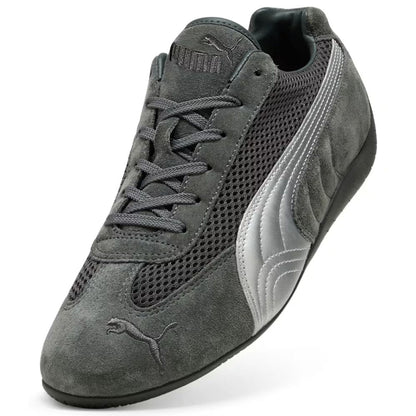 SUEDE SNEAKERS (SHADOW GREY/MATTE SILVER)