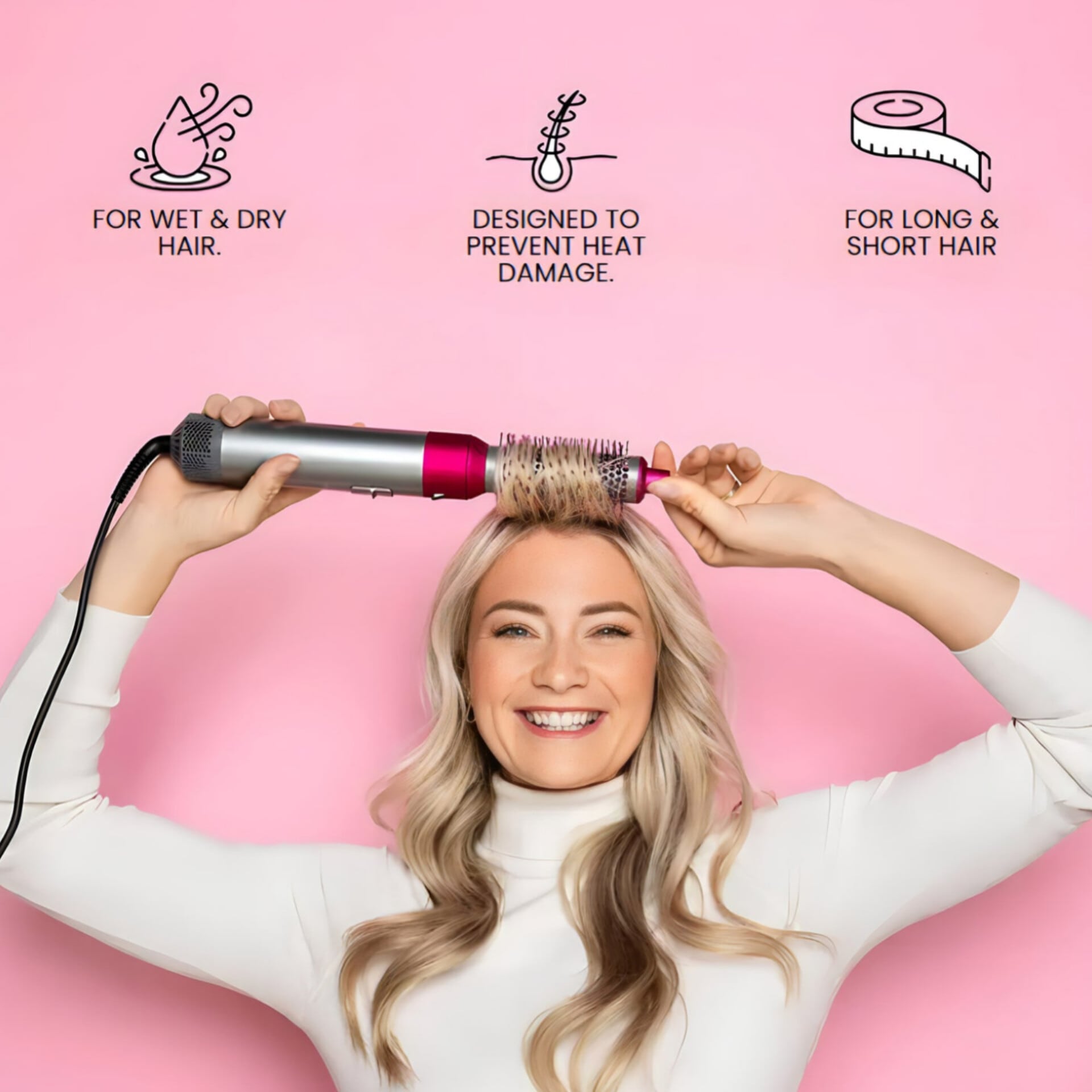 Sorose 5 in 1 Hairstyler Pro (Free Premium Leather Case)