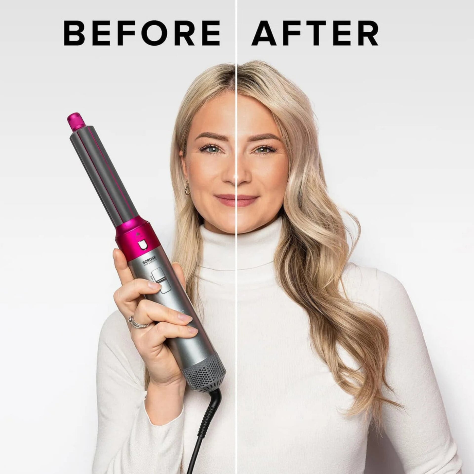 Sorose 5 in 1 Hairstyler Pro (Free Premium Leather Case)
