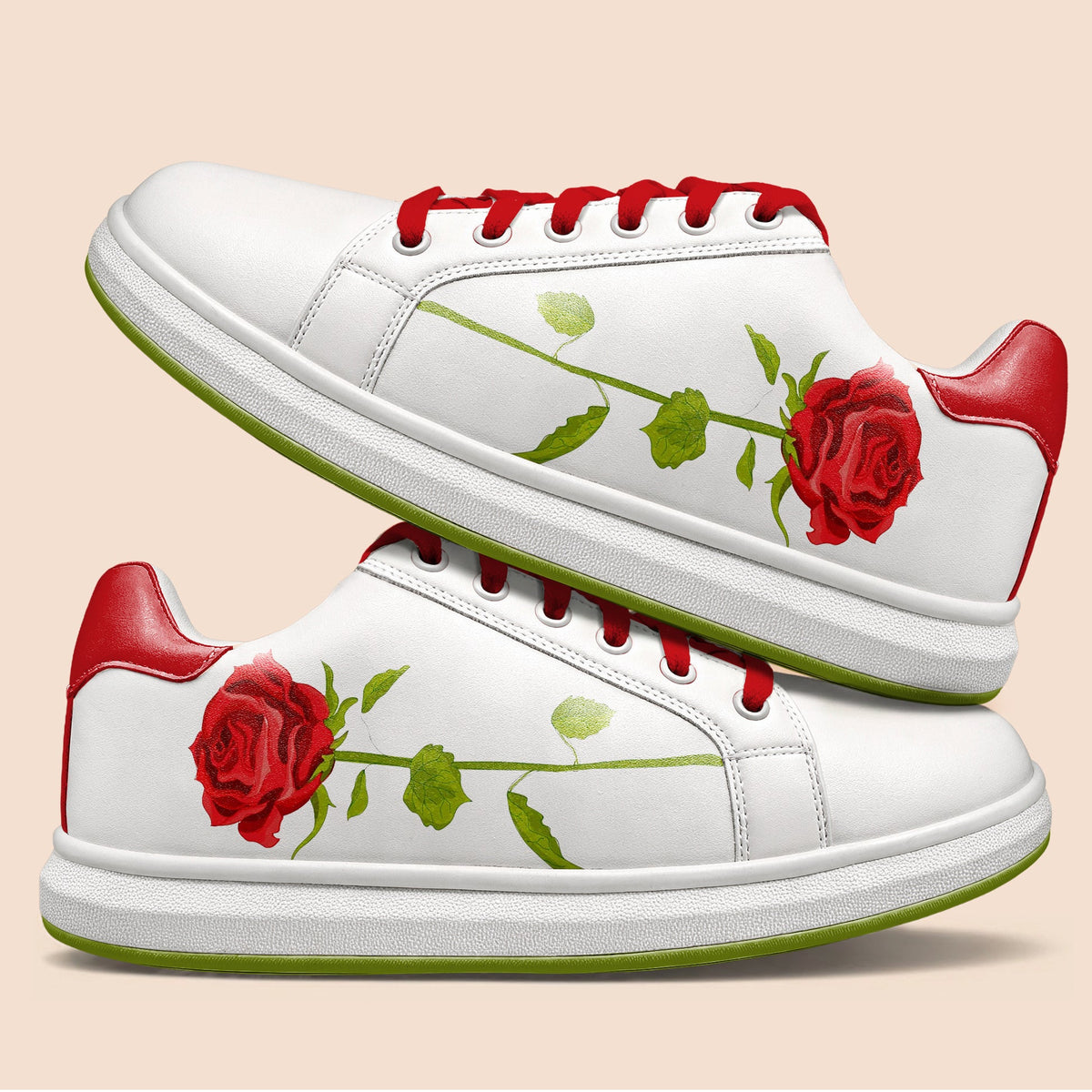 ROSÉ LEA SNEAKERS (WHITE)