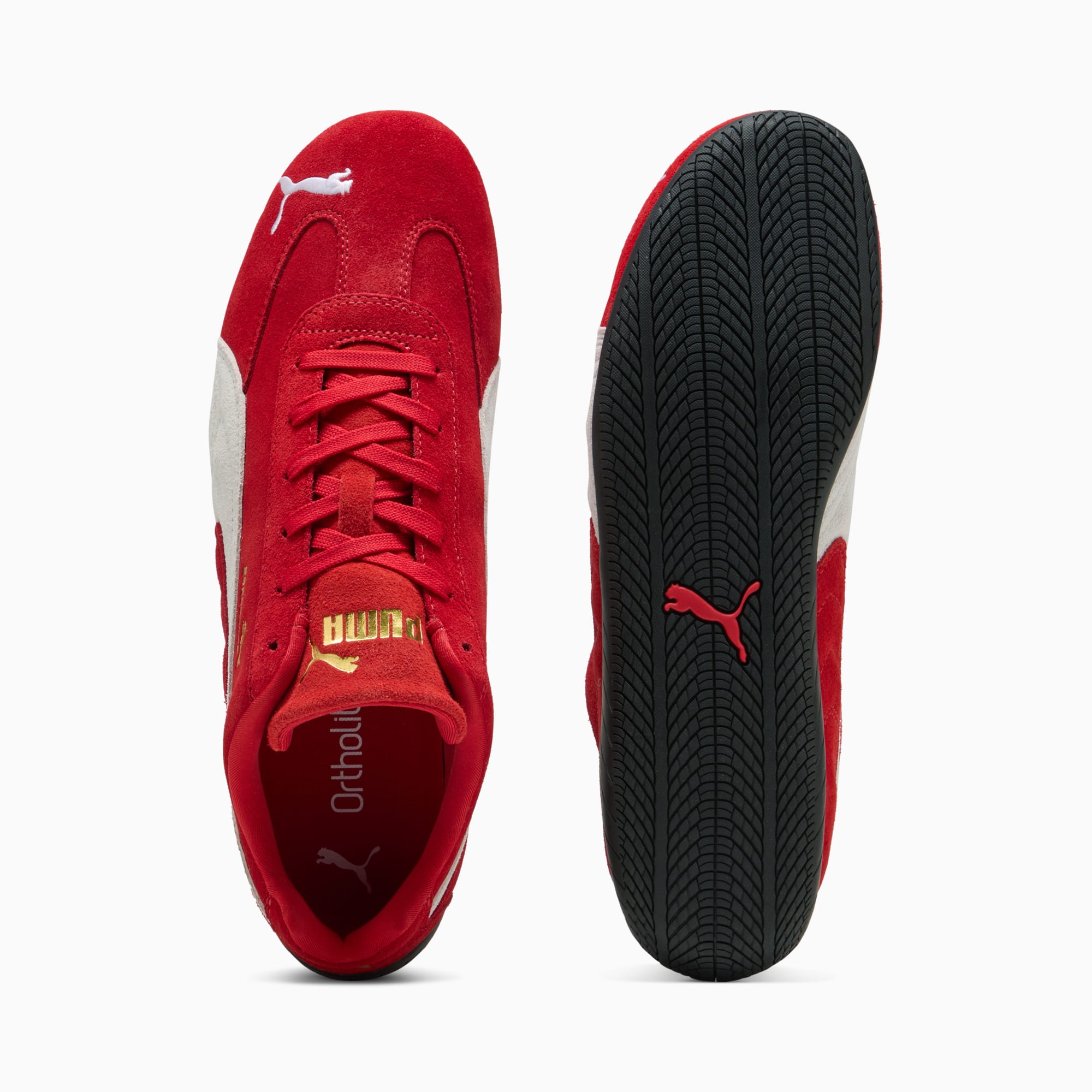 SUEDE SNEAKERS (ALL TIME RED)