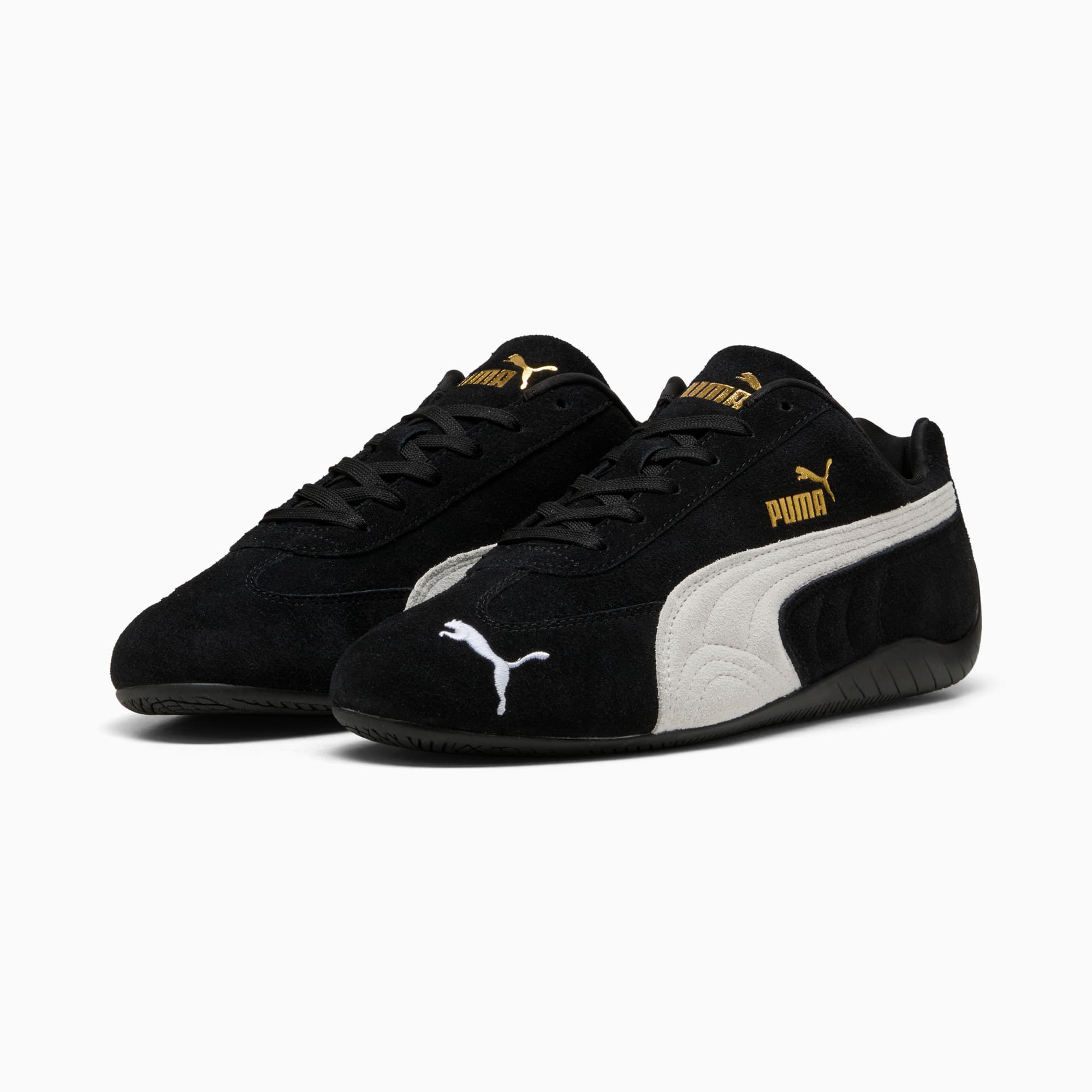 SUEDE SNEAKERS (BLACK)