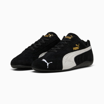 SUEDE SNEAKERS (BLACK)