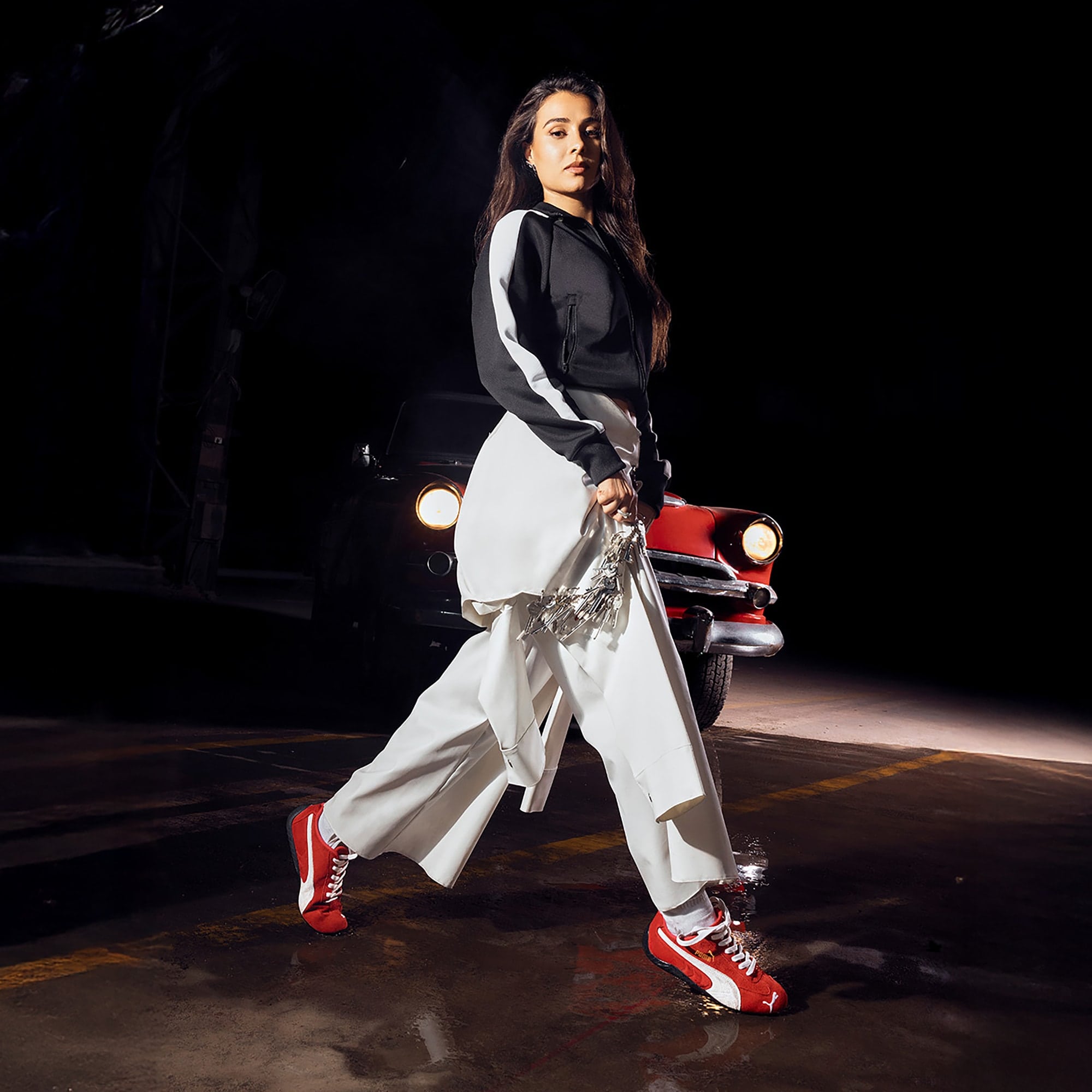 SUEDE SNEAKERS (ALL TIME RED)