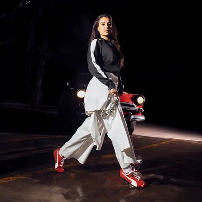 SUEDE SNEAKERS (ALL TIME RED)