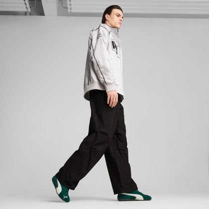 SUEDE SNEAKERS (DARK MYRTLE)