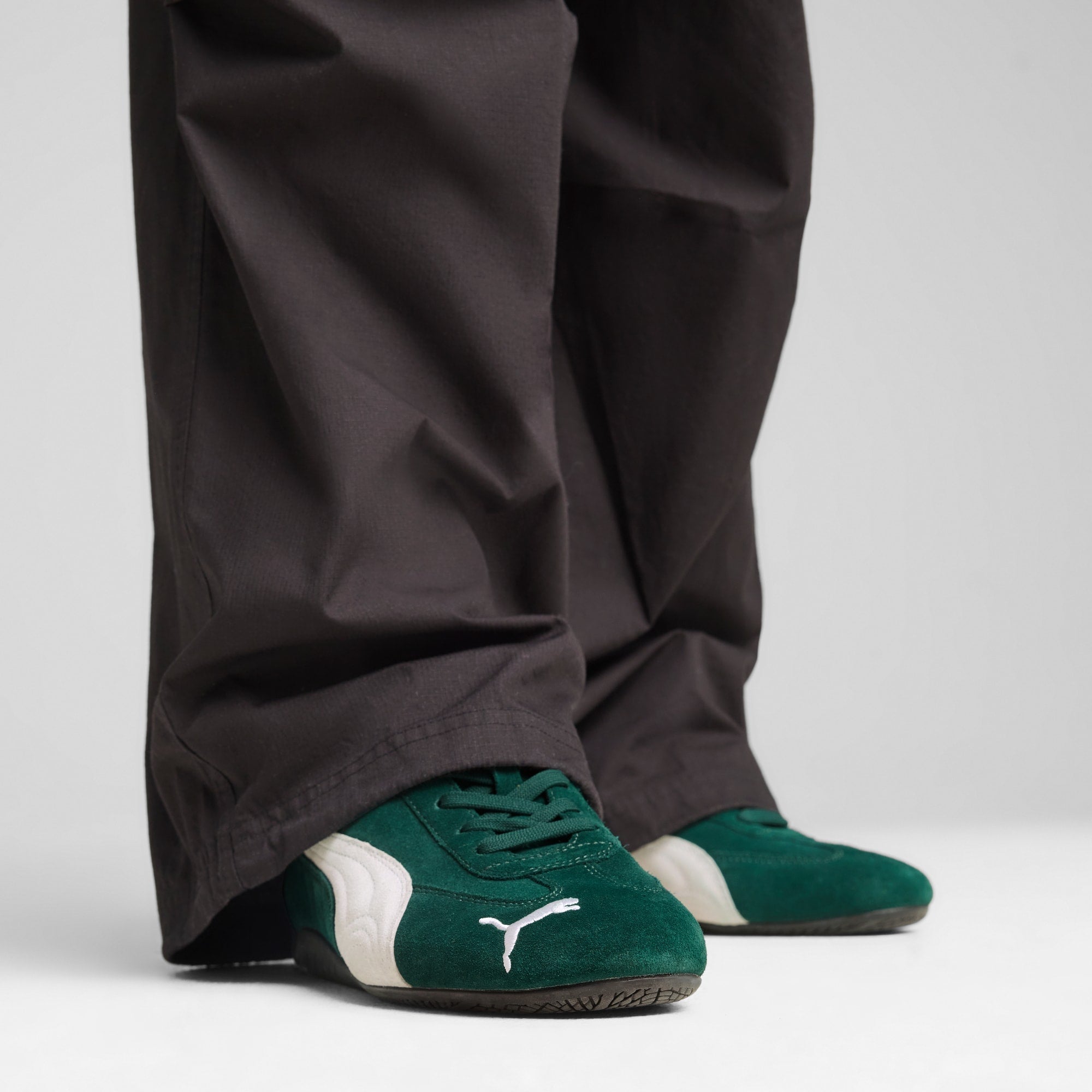 SUEDE SNEAKERS (DARK MYRTLE)