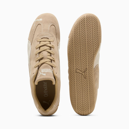 SUEDE SNEAKERS (PRAIRIE TAN-FROSTED IVORY)