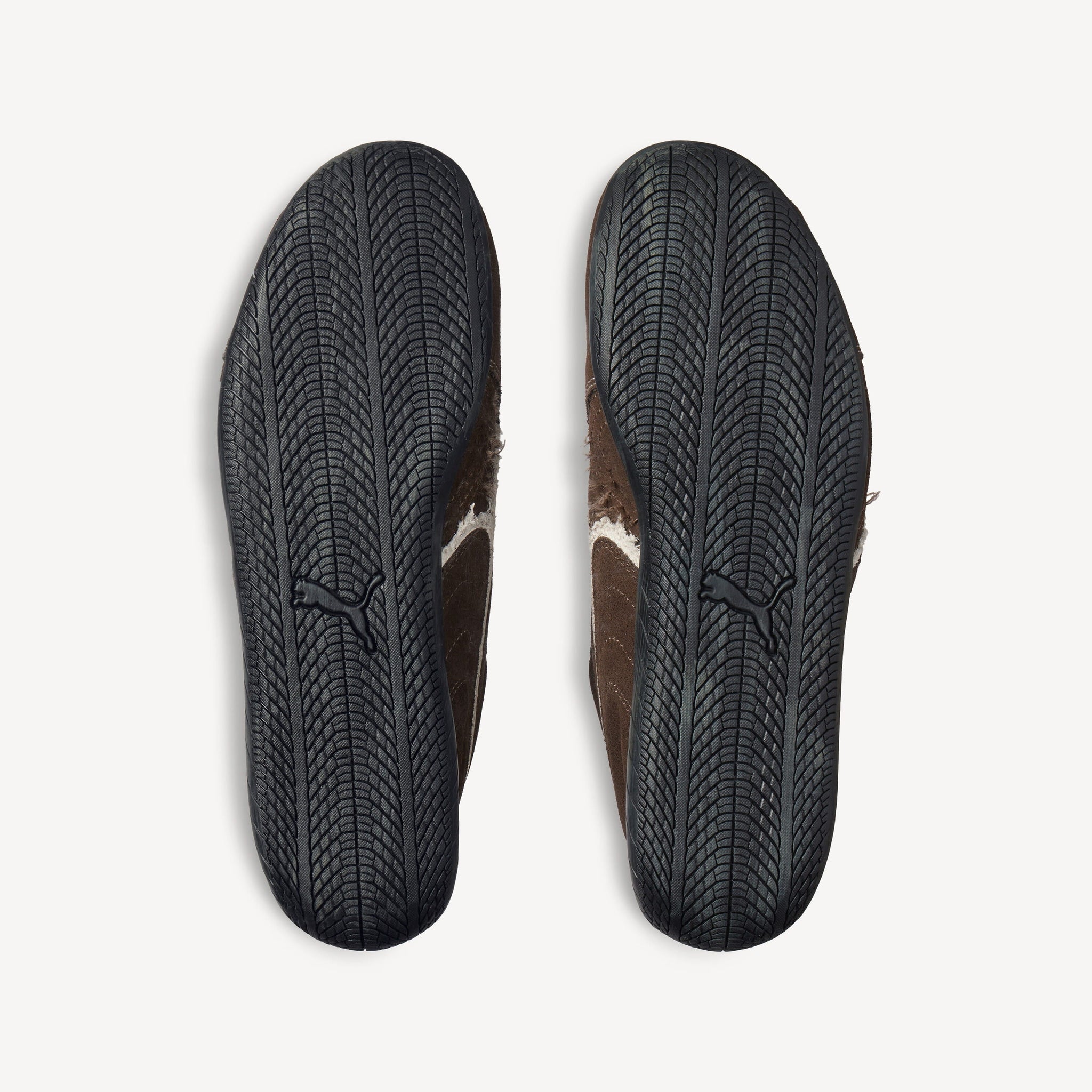 SUEDE SNEAKERS (BROWN/WHITE/BLACK)