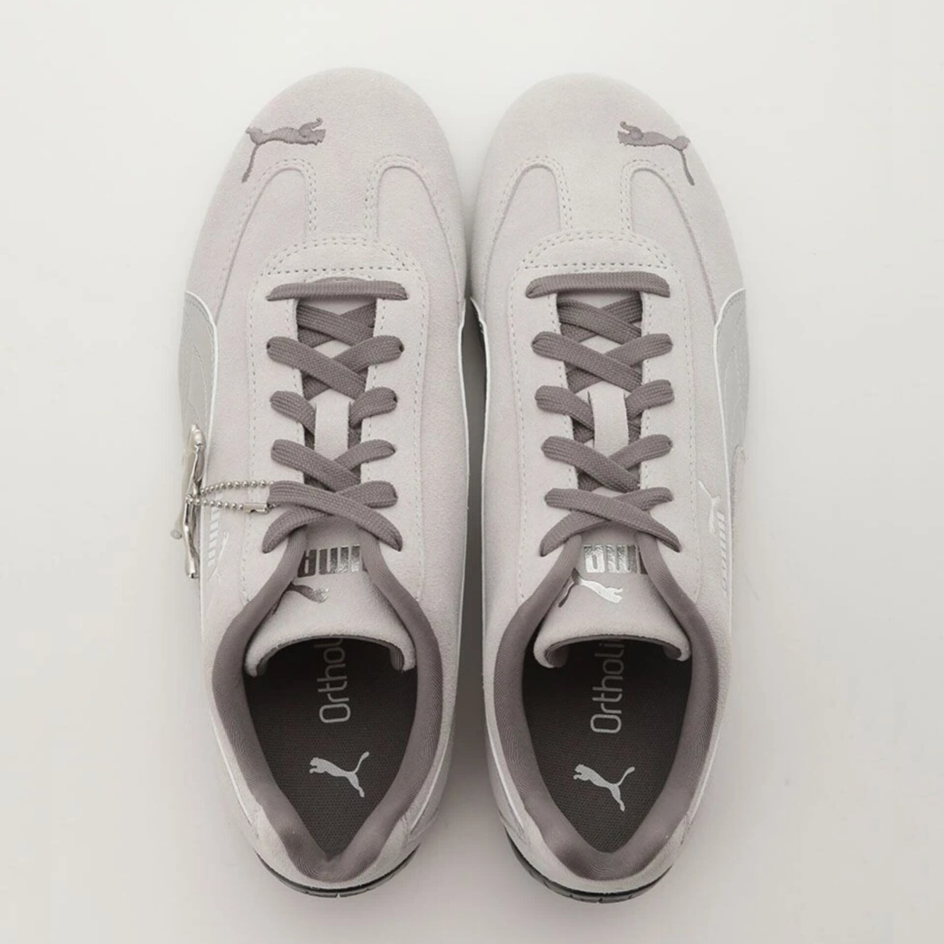 SUEDE SNEAKERS (NUANCE GREY)