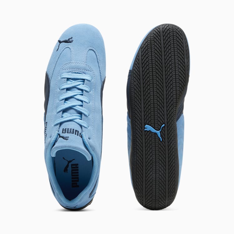 SUEDE SNEAKERS (TEAM LIGHT BLUE/CLUB NAVY)