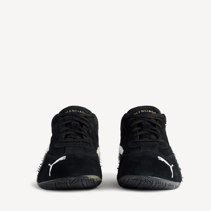 SUEDE SNEAKERS (BLACK/WHITE)