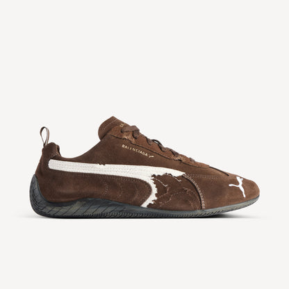 SUEDE SNEAKERS (BROWN/WHITE/BLACK)