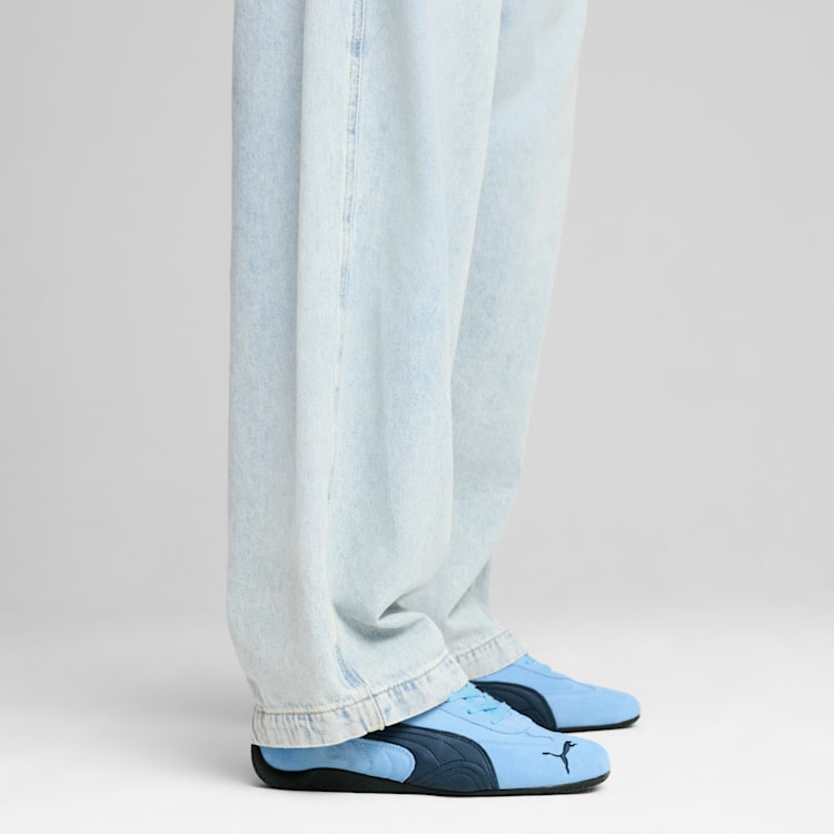 SUEDE SNEAKERS (TEAM LIGHT BLUE/CLUB NAVY)