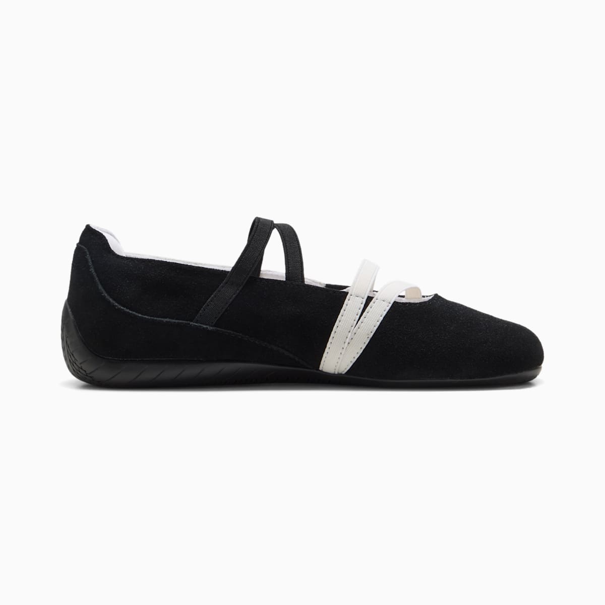 SUEDE BALLET (BLACK)