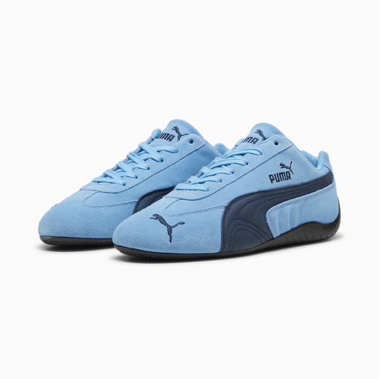 SUEDE SNEAKERS (TEAM LIGHT BLUE/CLUB NAVY)