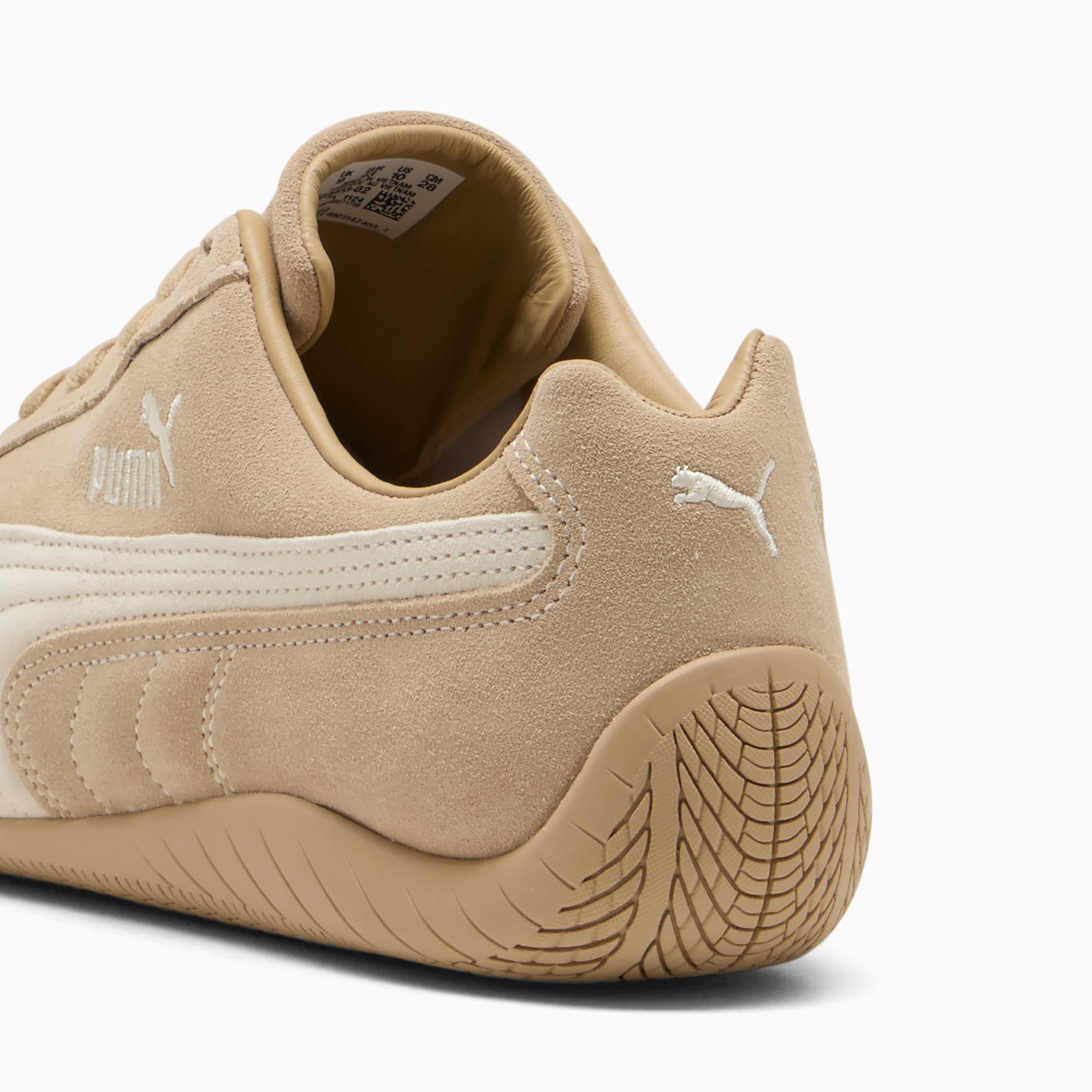 SUEDE SNEAKERS (PRAIRIE TAN-FROSTED IVORY)