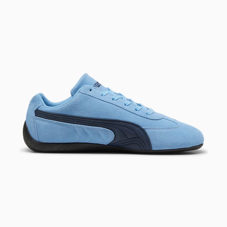 SUEDE SNEAKERS (TEAM LIGHT BLUE/CLUB NAVY)