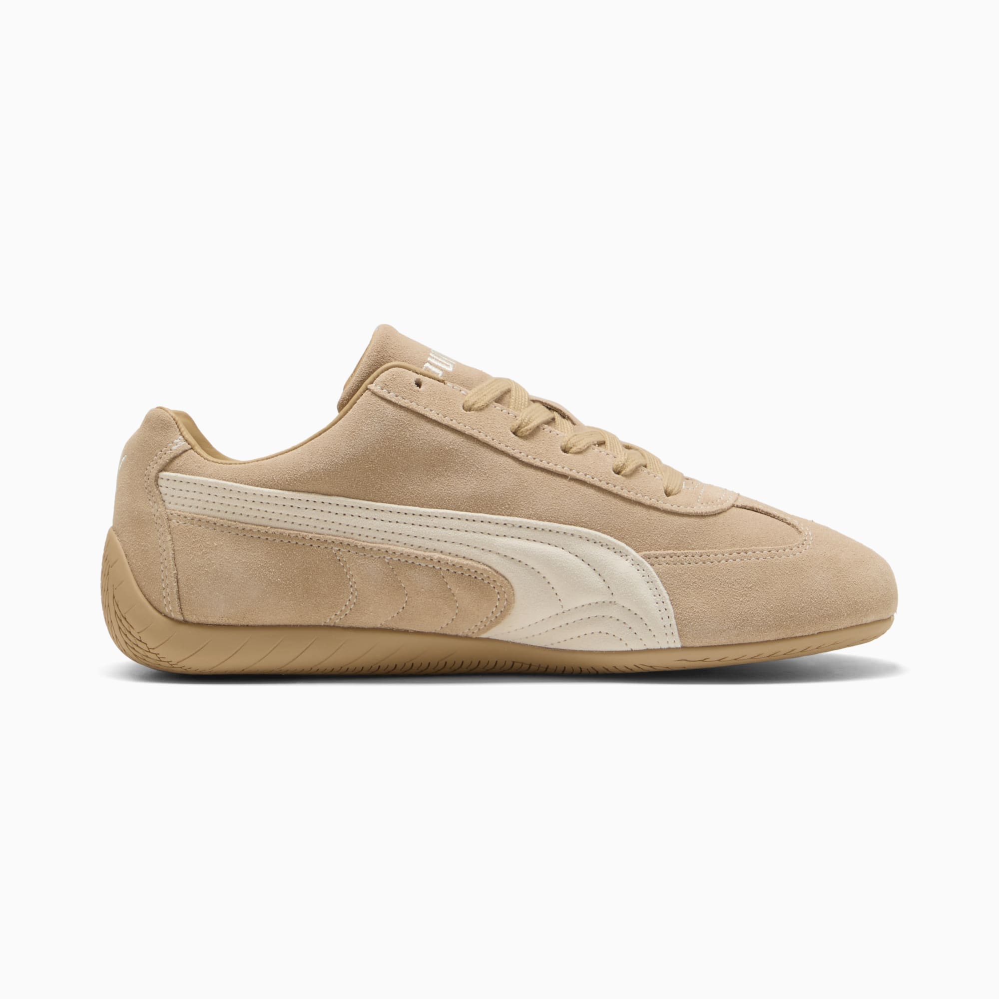 SUEDE SNEAKERS (PRAIRIE TAN-FROSTED IVORY)